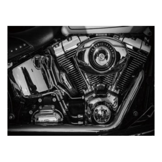 Motor Glass Art